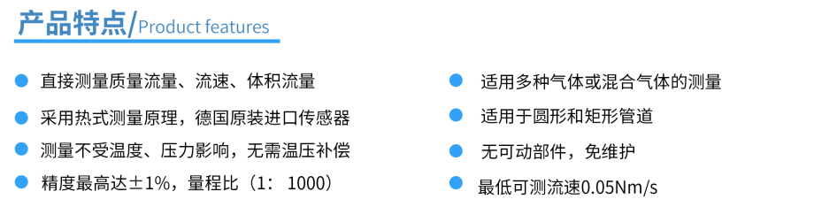 热式气体质量流量计第1张
